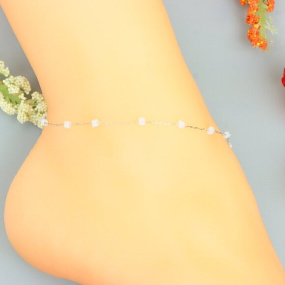 "Handmade Anklet – A Stylish Choice for Women, Thoughtful Gift Idea, EVCH1433 - Picture 6 of 10